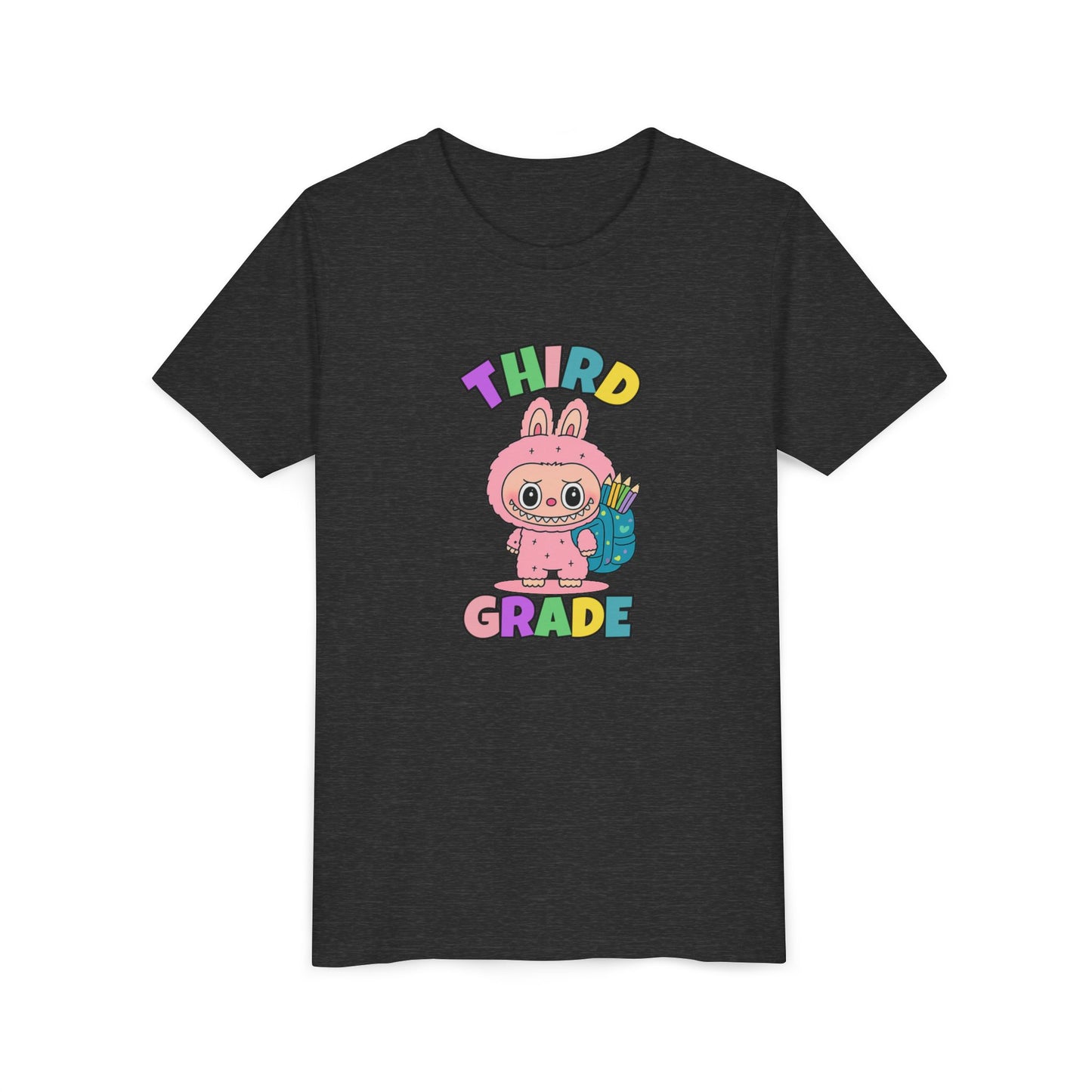 Personalized Back to School Shirt Labubu Grade Tee Birthday Gift Cute School T-shirt