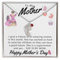 To My Mother Custom Baby Feet Necklace