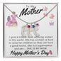 To My Mother Custom Baby Feet Necklace