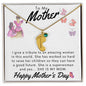 To My Mother Custom Baby Feet Necklace