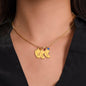 To My Mother Custom Baby Feet Necklace