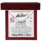 To My Mother Custom Baby Feet Necklace