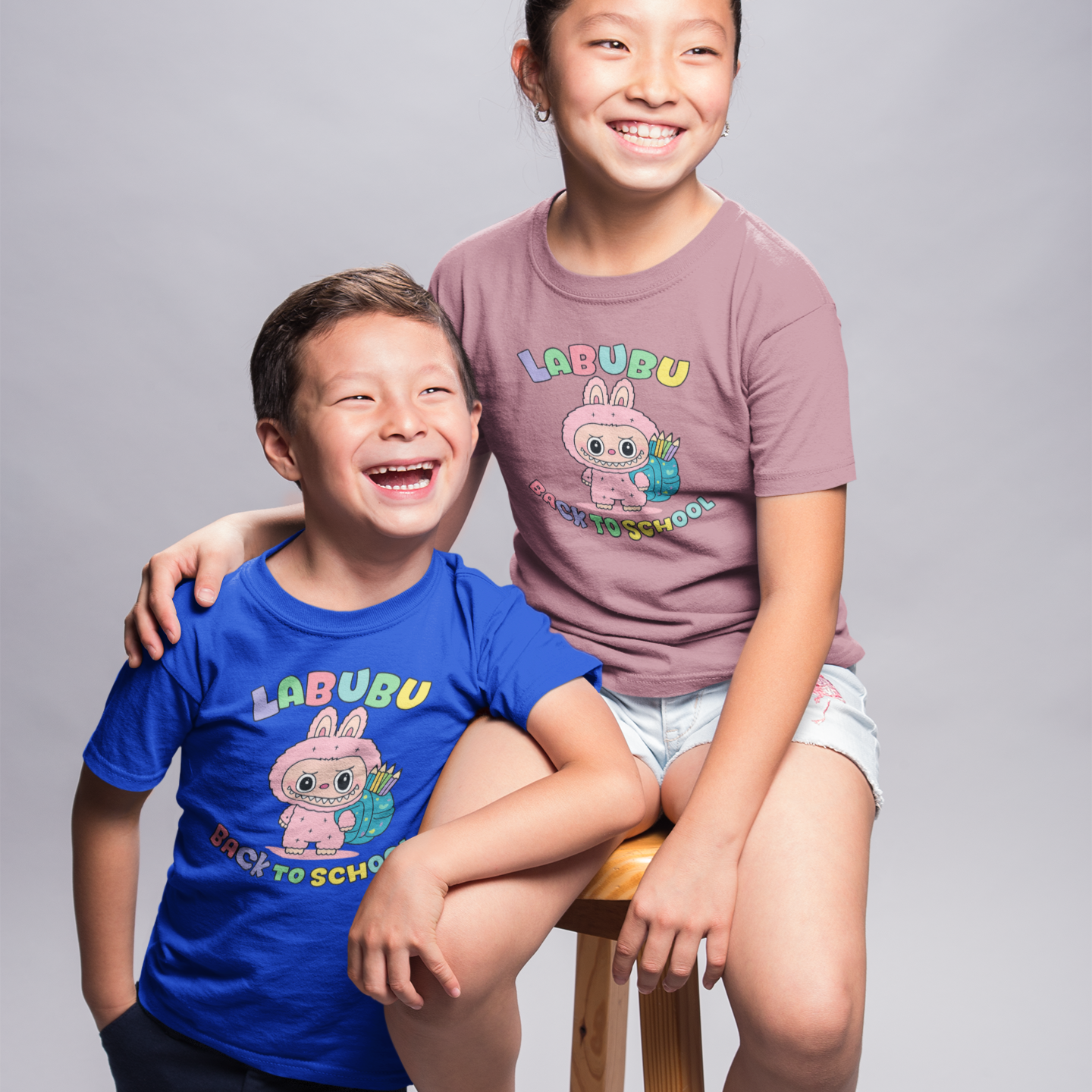 Labubu Back to School Shirt Gift for Daughter Birthday Gift School Spirit Tee