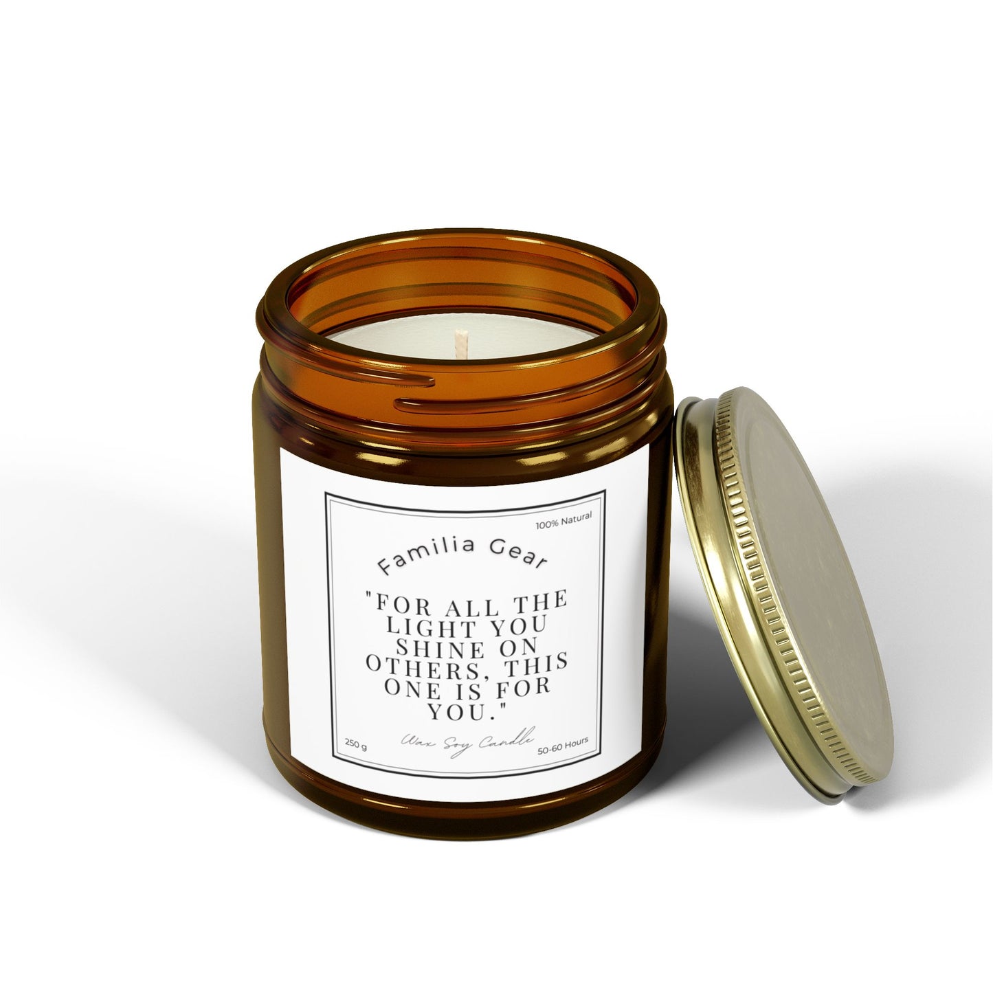 Scented Candle Coconut Apricot, Mother Day Gift, Mama Gift, Grandma Gift, Birthday Present, Gift for Her, Anniversary Gifts