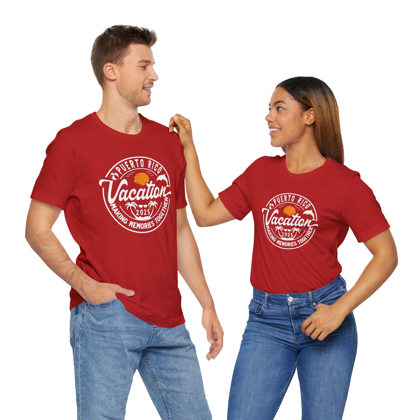 Family Vacation Puerto Rico Unisex Tee, Puerto Rico Shirt, Vacation Shirt, Family Matching Tee, Family Reunion T-shirt, Boricua Shirt, Souvenir Gift