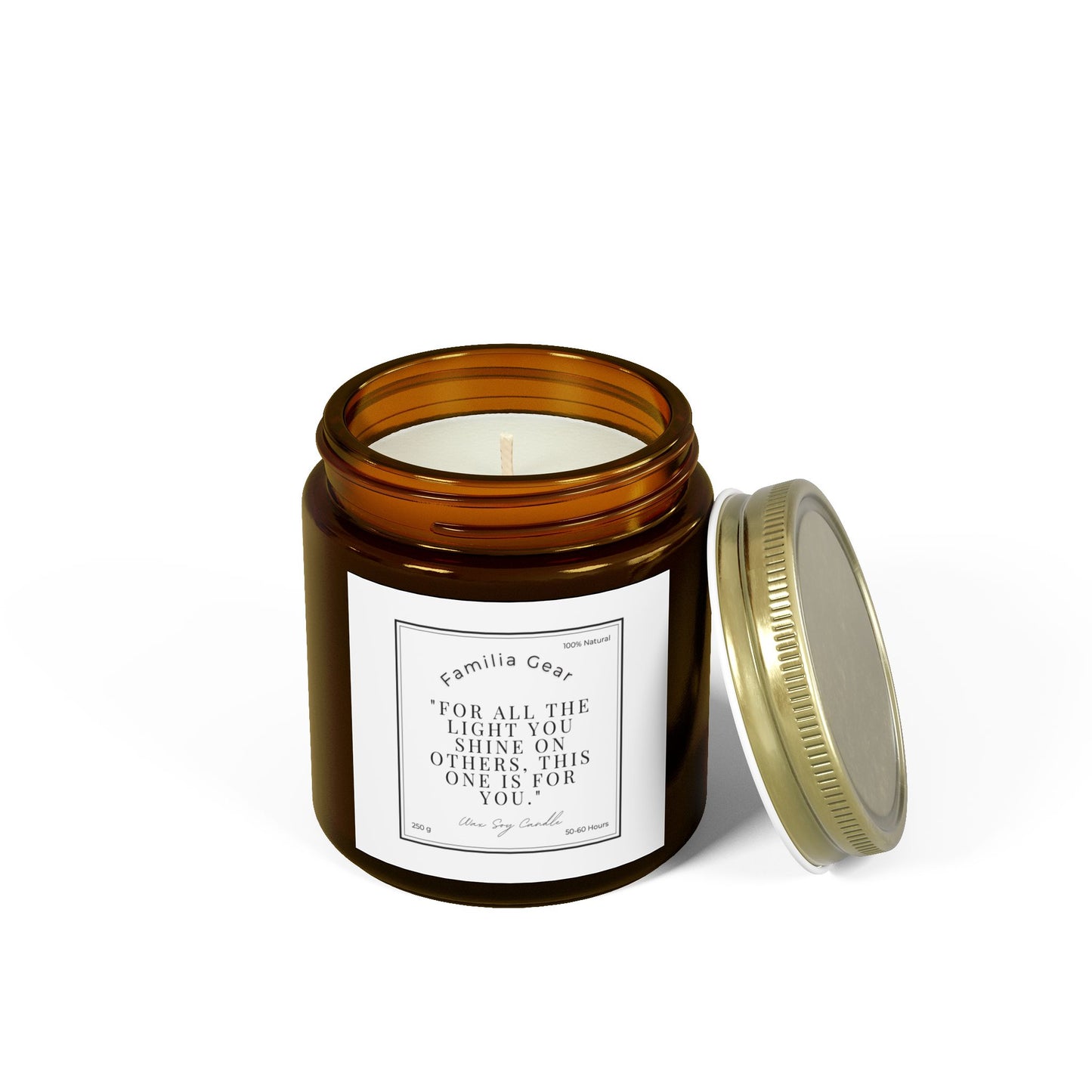 Scented Candle Coconut Apricot, Mother Day Gift, Mama Gift, Grandma Gift, Birthday Present, Gift for Her, Anniversary Gifts