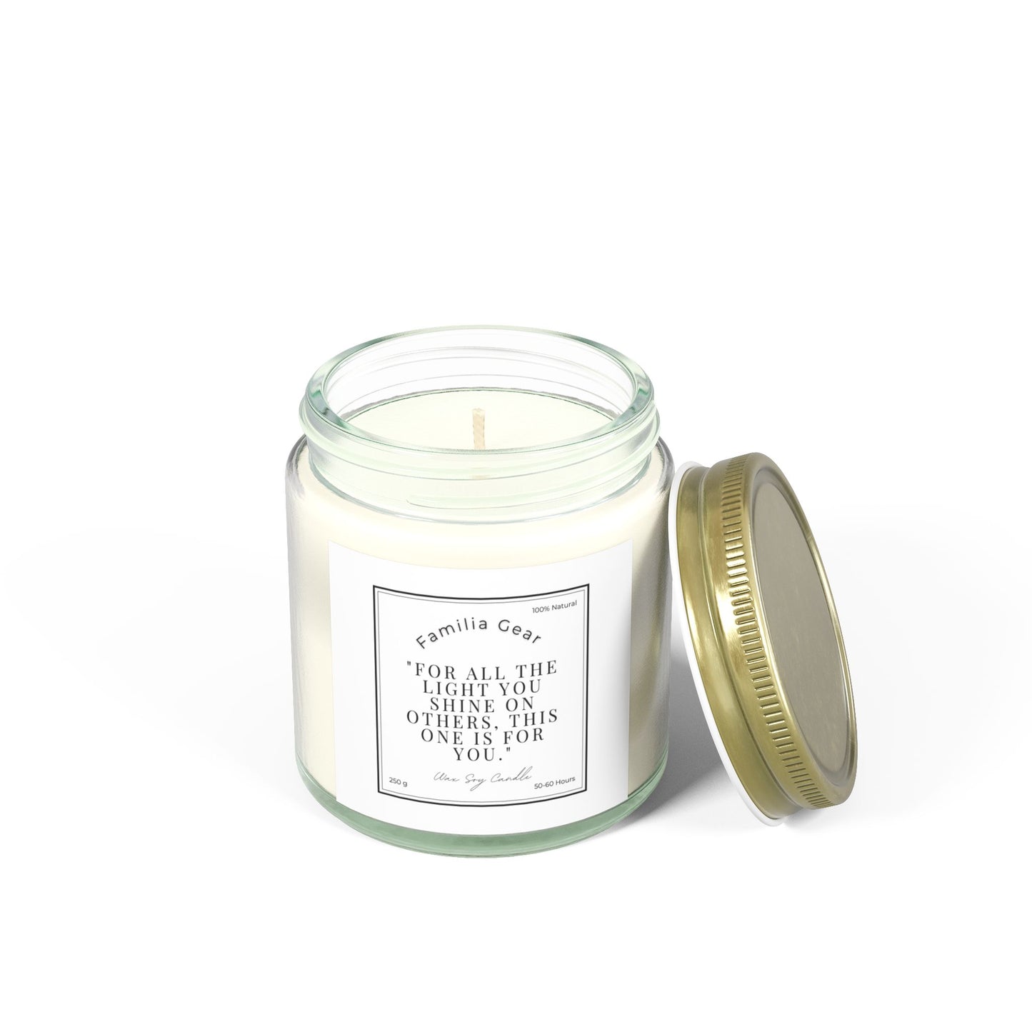 Scented Candle Coconut Apricot, Mother Day Gift, Mama Gift, Grandma Gift, Birthday Present, Gift for Her, Anniversary Gifts