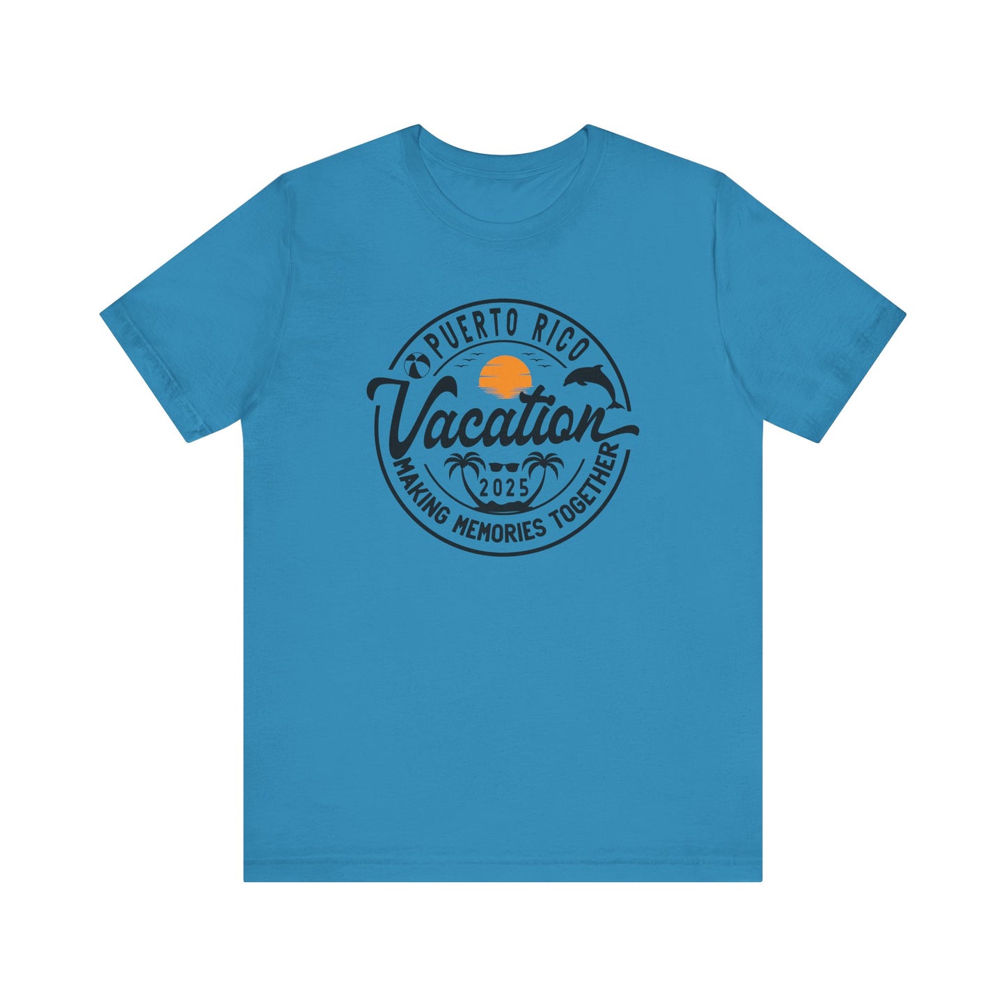 Family Vacation Puerto Rico Unisex Tee, Puerto Rico Shirt, Vacation Shirt, Family Matching Tee, Family Reunion T-shirt, Boricua Shirt, Souvenir Gift