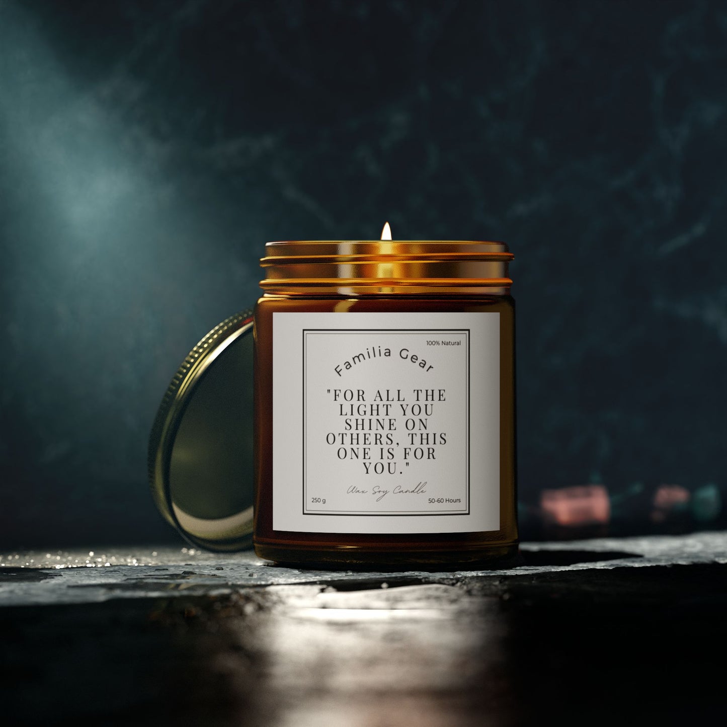 Scented Candle Coconut Apricot, Mother Day Gift, Mama Gift, Grandma Gift, Birthday Present, Gift for Her, Anniversary Gifts
