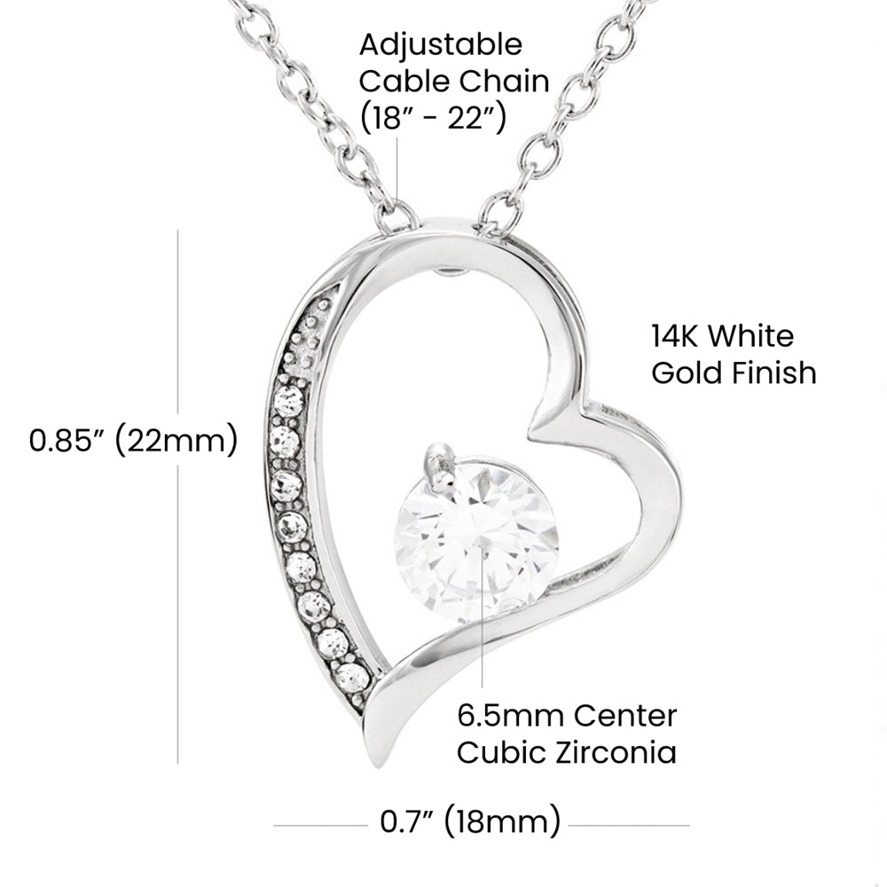 To My Soulmate- Forever Love Necklace