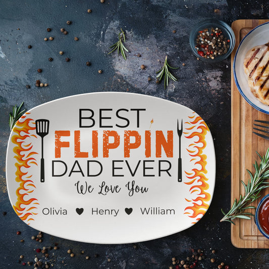 Best Flippin ' Father Day BBQ Platter