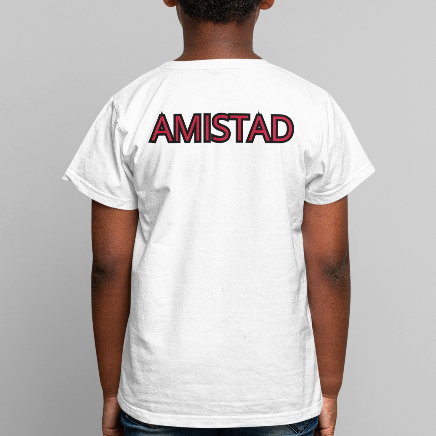 Custom Amistad Labubu Youth Short Sleeve Shirt Gift for Daughter Birthday Gift School Spirit Tee