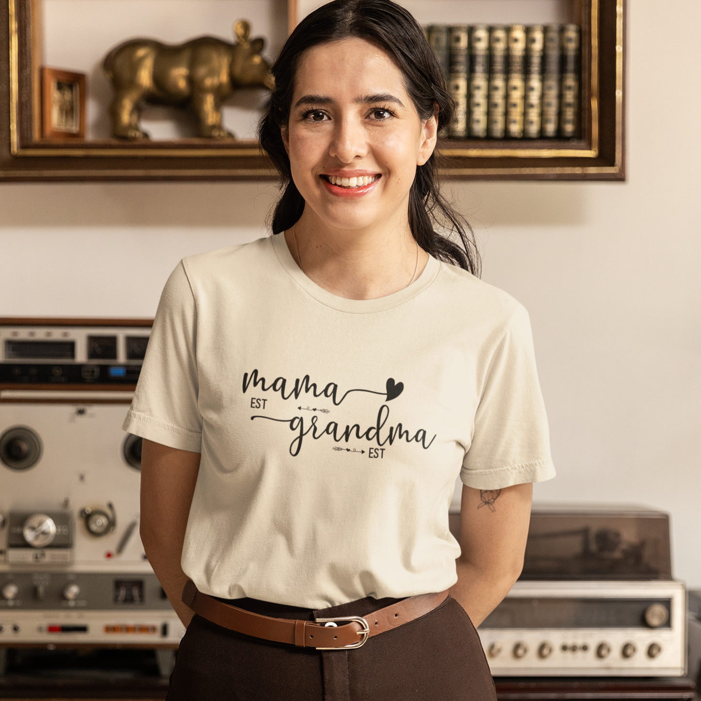 Mother's Day Tee, Custom Mama Gift, Cute Grandmothers Gift, Mamas Gift, Mother Day Gift, Birthday Gift, Anniversary Gift