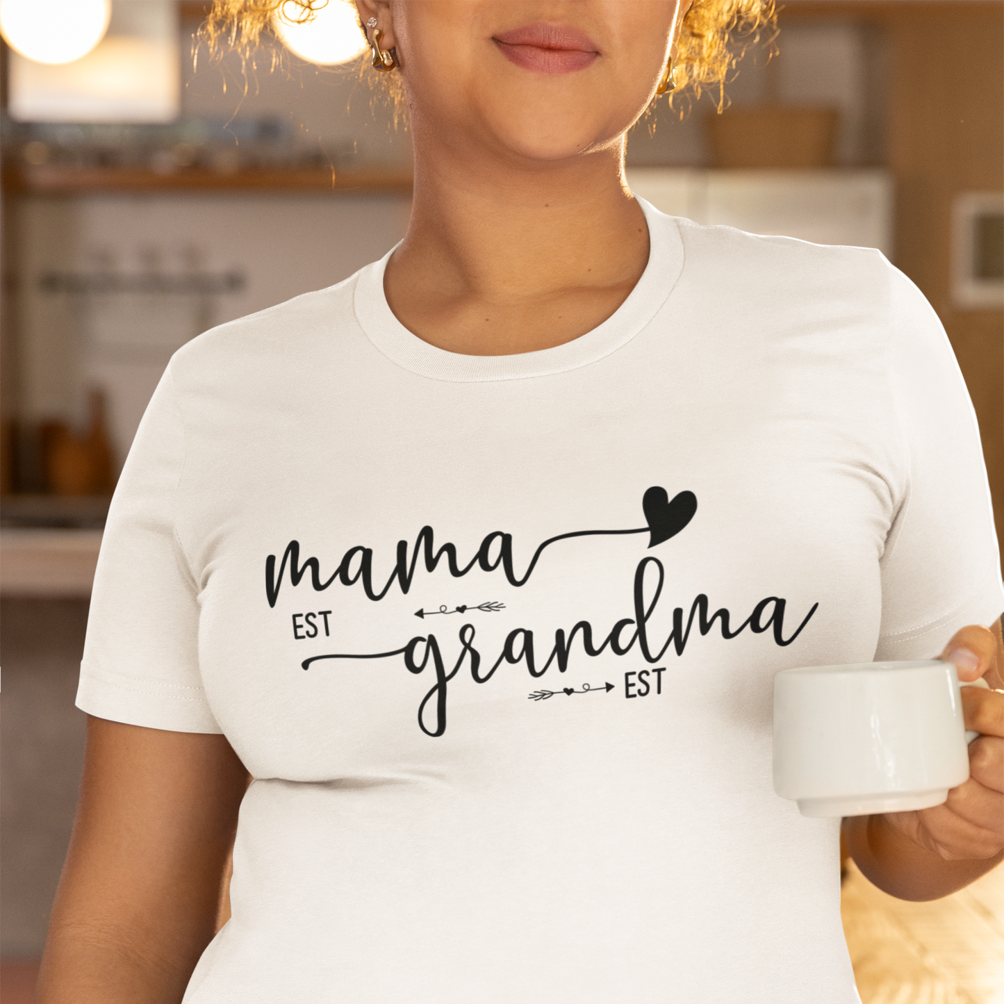 Mother's Day Tee, Custom Mama Gift, Cute Grandmothers Gift, Mamas Gift, Mother Day Gift, Birthday Gift, Anniversary Gift
