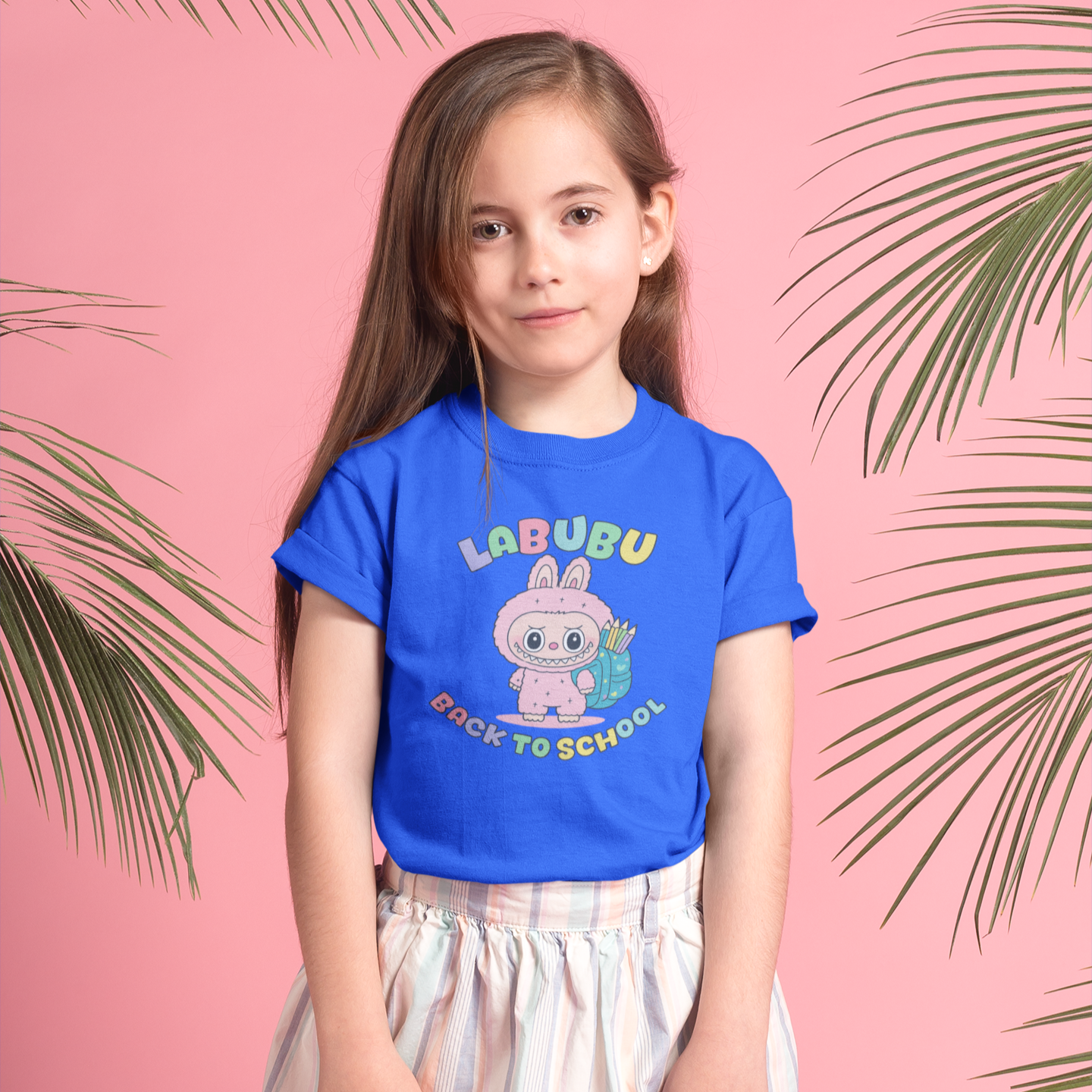 Labubu Back to School Shirt Gift for Daughter Birthday Gift School Spirit Tee