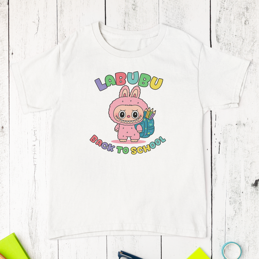 Labubu Back to School Shirt Gift for Daughter Birthday Gift School Spirit Tee
