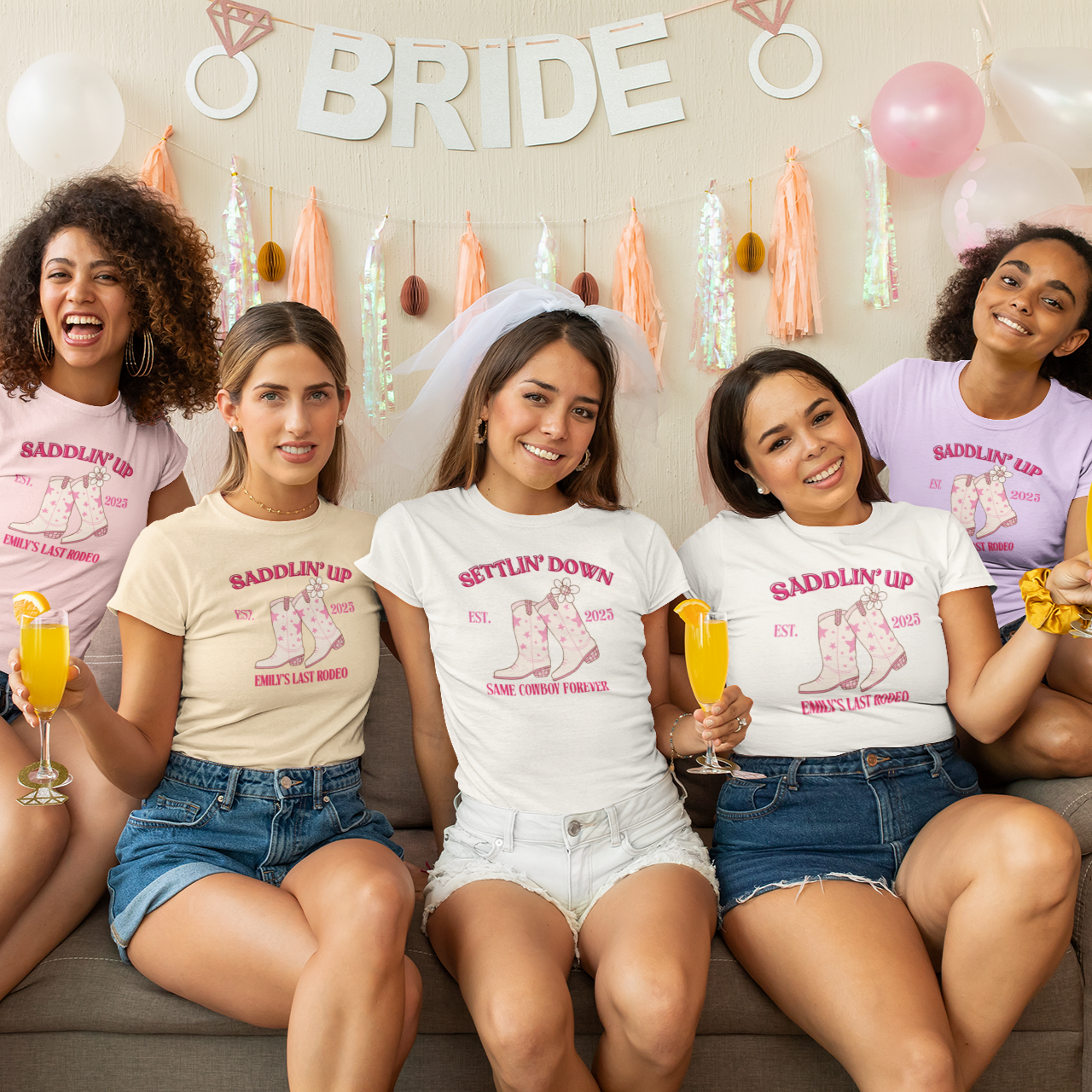 Personalized Bridal Party T-shirt, Bride Gifts, Bachelorette Party Shirts, Wedding Party Tee, Bridal Party T-shirts, Group Tees
