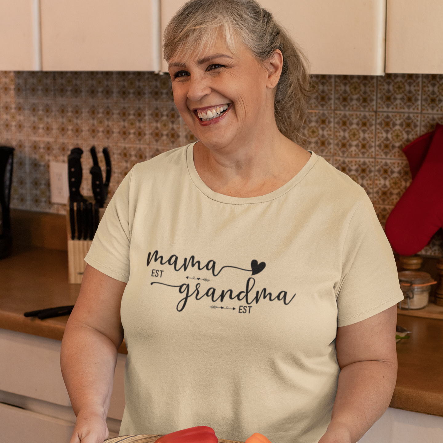 Mother's Day Tee, Custom Mama Gift, Cute Grandmothers Gift, Mamas Gift, Mother Day Gift, Birthday Gift, Anniversary Gift