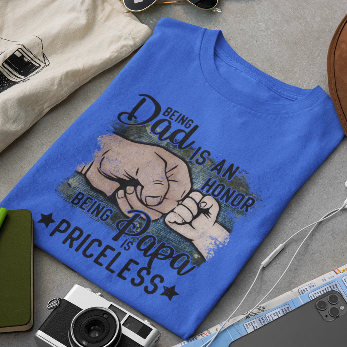 Dad Tee - Coolest Dad T-Shirt, Father's Day T-shirt, Gift for Him, Husband Dad Tee, Grandpa Shirt, Papa Shirt, Grandpa Birthday