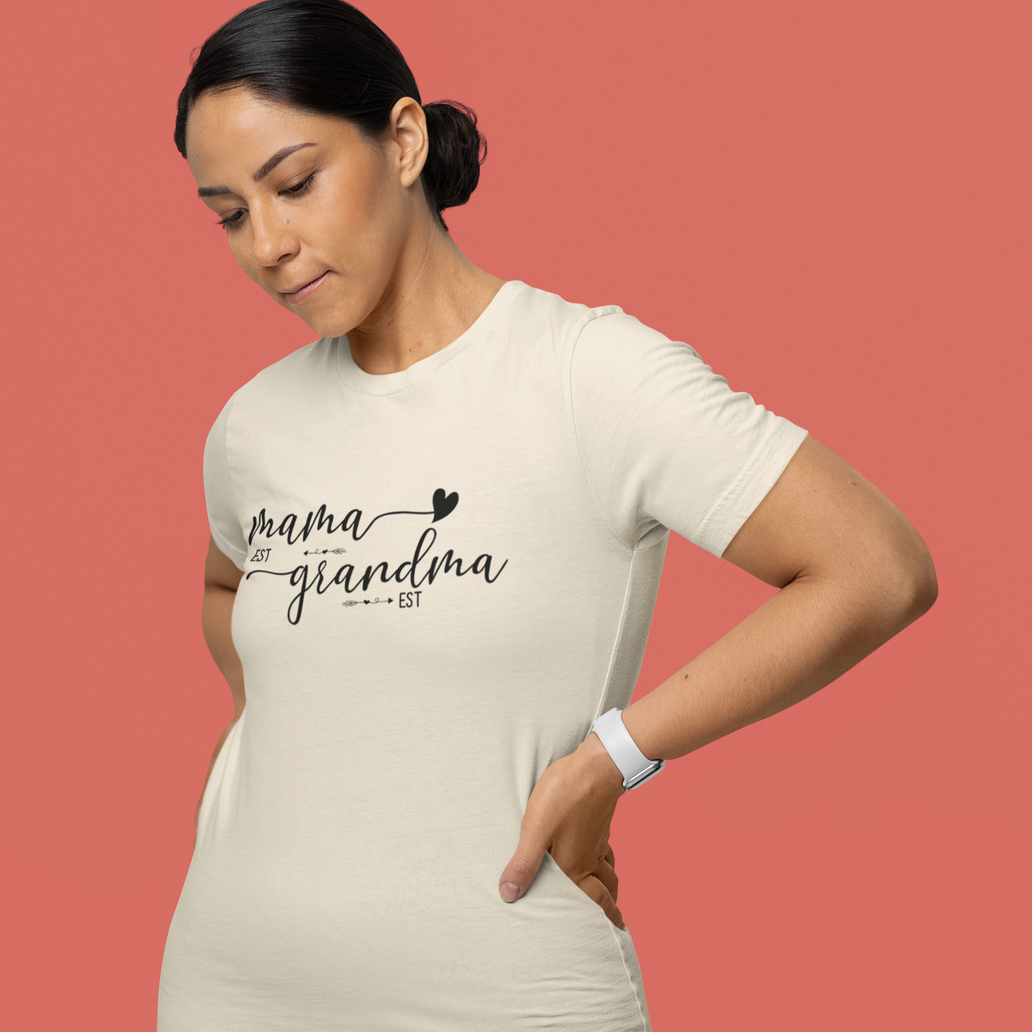 Mother's Day Tee, Custom Mama Gift, Cute Grandmothers Gift, Mamas Gift, Mother Day Gift, Birthday Gift, Anniversary Gift